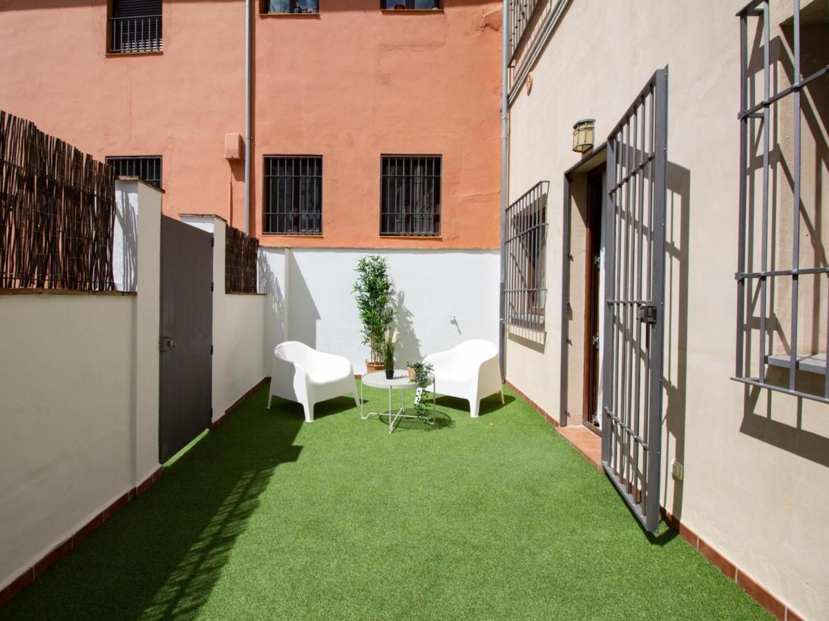 Apartamento Junto Al Albaicin Con Patio Granada Exterior foto